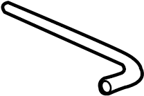View 1647203060 Engine Coolant Reservoir Hose Full-Sized Product Image