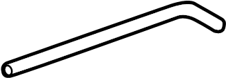 View 164720A030 Engine Coolant Reservoir Hose Full-Sized Product Image