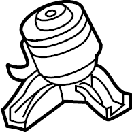 View 123610A020 Engine Mount (Front) Full-Sized Product Image