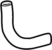 View 2569574040 Vacuum Hose (Right) Full-Sized Product Image
