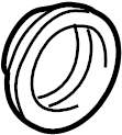 View 4324712010 Seal. Dust. Shield. (Front) Full-Sized Product Image