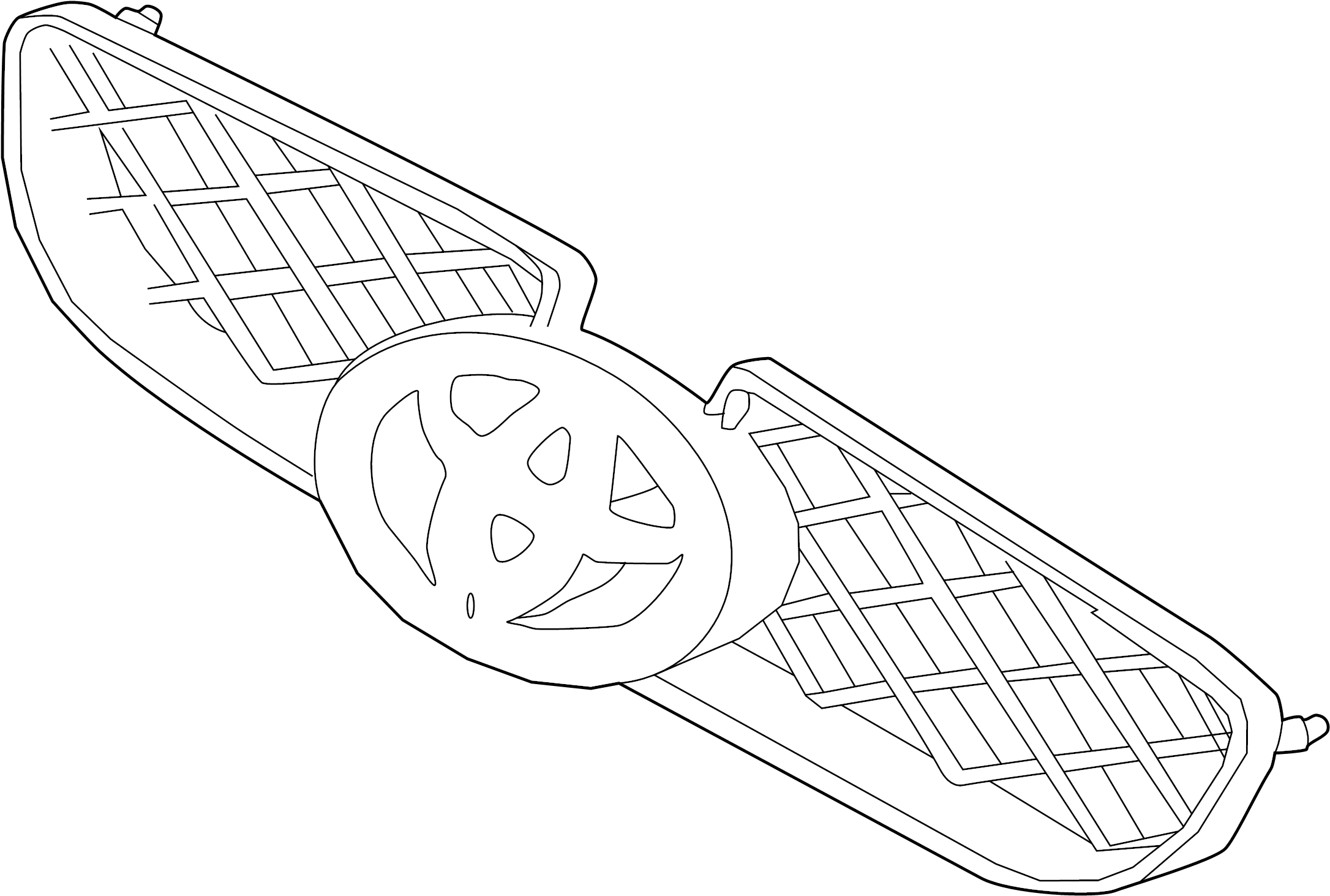 View 531112B020 Grille (Upper) Full-Sized Product Image