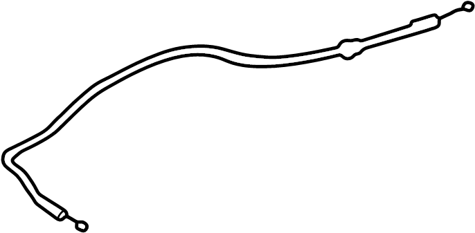 View 5363020610 Hood Release Cable Full-Sized Product Image
