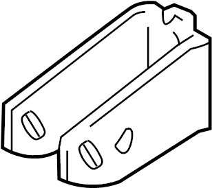 View 1231122030 Engine Mount Bracket (Front, Rear) Full-Sized Product Image
