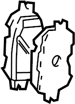 View 0446547030 Disc Brake Pad Set (Front) Full-Sized Product Image