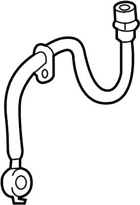 View 9094702C23 Brake Hydraulic Hose Full-Sized Product Image