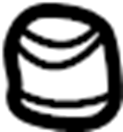 View 2323921010 FUEL FILTER SEAL. SEAL, FILTER. SEAL, FUEL PUMP FILTER.  Full-Sized Product Image