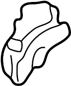 View 53867AC010 Fender Insulator (Front, Rear) Full-Sized Product Image