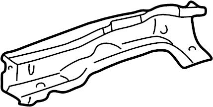 View 5711106013 Frame Side Member (Right, Front, Lower) Full-Sized Product Image