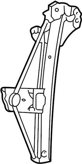 View 69802AC010 Window Regulator Full-Sized Product Image