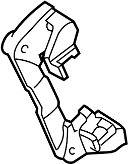 View 4772107050 Disc Brake Caliper Bracket Full-Sized Product Image