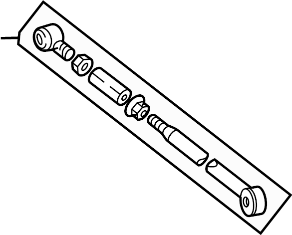 View 48740AA020 Lateral. Arm. (Rear) Full-Sized Product Image
