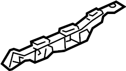View 52145AC040 Bumper Cover Bracket (Front, Upper, Lower) Full-Sized Product Image