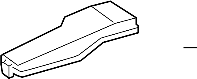 View 8266207061 Fuse Box Cover (Upper) Full-Sized Product Image