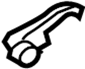 View 71876AA090A0 Seat Hinge Cover (Rear, Lower) Full-Sized Product Image