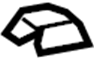 View 718750E020B5 Seat Hinge Cover (Rear, Lower) Full-Sized Product Image