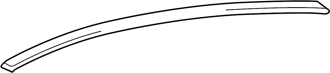 View 75556AC020J0 Roof Drip Molding Full-Sized Product Image