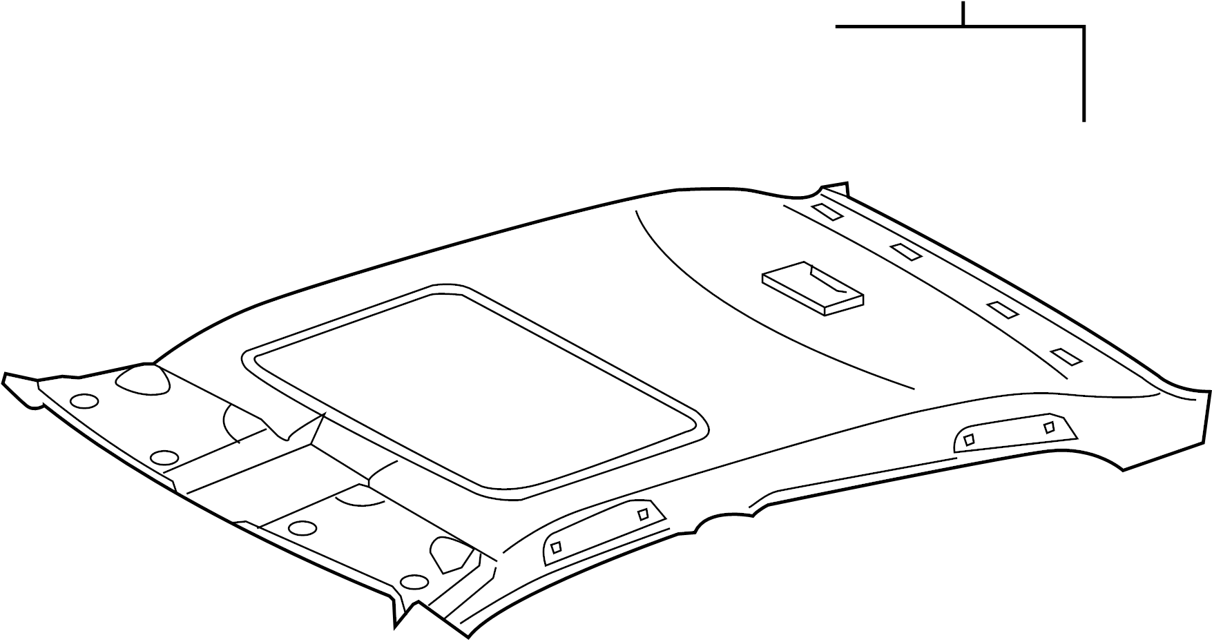 View 63311AC023B0 Headliner Full-Sized Product Image