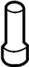 View 3512507020 Drain plug tube. TRANSMISSION pan tube. TUBE, TRANSMISSION OIL.  Full-Sized Product Image