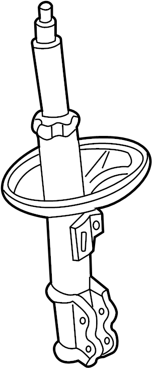 View 4851009P40 Suspension Strut Full-Sized Product Image