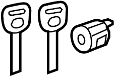 View 6905607030 Glove Box Lock Kit Full-Sized Product Image