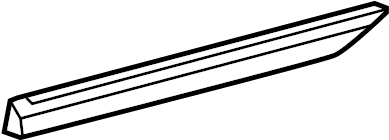 View 7507607020A0 Door Molding (Right, Lower) Full-Sized Product Image