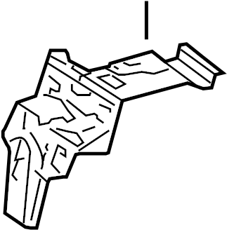 View 64202AC010 REINFORCED. Panel. (Rear, Upper, Lower) Full-Sized Product Image