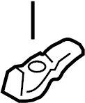 View 52156AC010 Bumper Cover Support Rail (Rear, Upper, Lower) Full-Sized Product Image