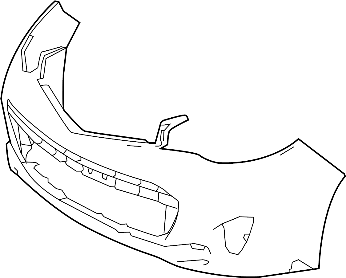 View 5211907910 Bumper Cover (Front, Upper) Full-Sized Product Image