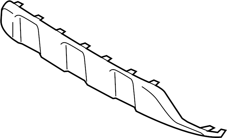 View 5391104210 Panel, Valance. Trim Panel. (Front, Lower) Full-Sized Product Image