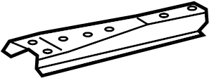 View 5140304020 Frame Crossmember Bracket (Front) Full-Sized Product Image