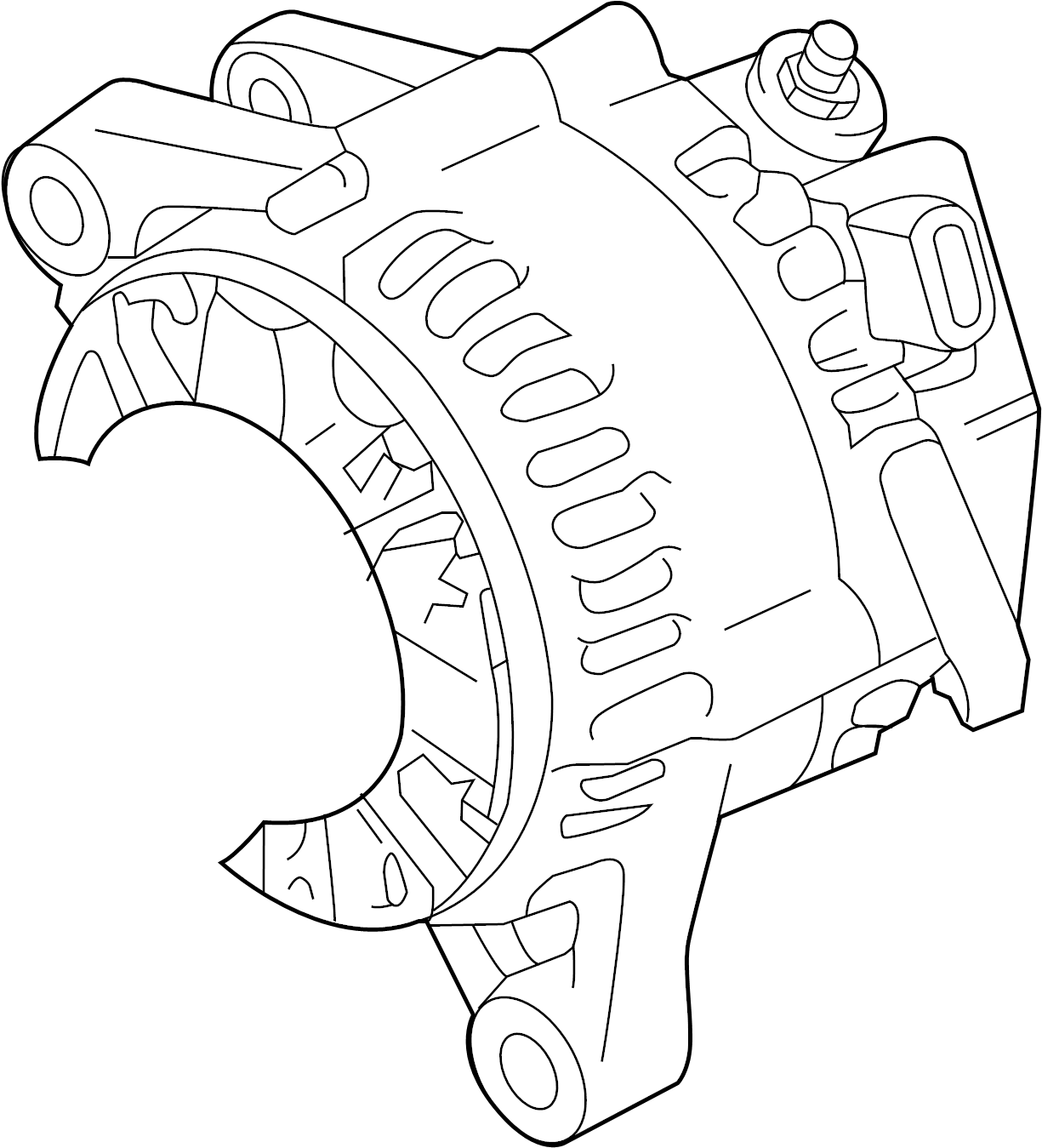 View 270600C170 Alternator Full-Sized Product Image
