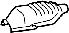 View 184350P020 Exhaust Heat Shield Full-Sized Product Image