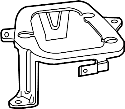 View 173140C040 Bracket, Air Pump.  Full-Sized Product Image