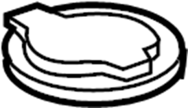 View 853160C060 Washer Fluid Reservoir Cap Full-Sized Product Image