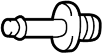 View 4473020080 Power Brake Booster Check Valve Full-Sized Product Image