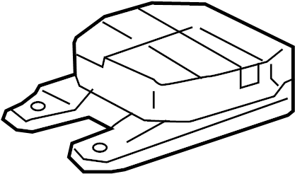 View 8917004710 Diag unit w/sens. SDM Module. Sensor Assembly, Air Bag.  Full-Sized Product Image