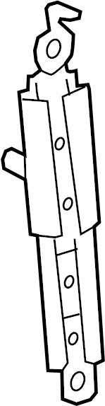 View 7320004050 Adjuster Assembly, SH. Adjuster, Anchor. (Front) Full-Sized Product Image