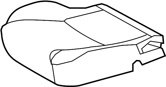 View 710710Y280B1 Cover SUB - Assembly, Seat. Cushion Cover. (Front) Full-Sized Product Image