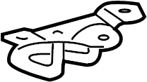 View 6947004010 Door Lock Striker Pin Full-Sized Product Image