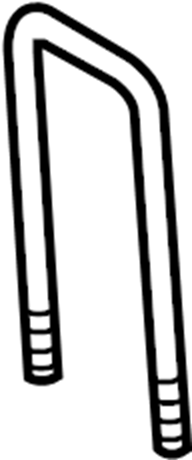 View 90117A0005 Leaf Spring Axle U-Bolt Full-Sized Product Image