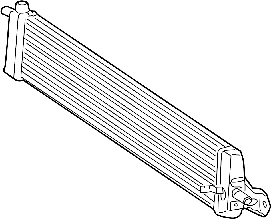 View G901047020 Drive Motor Inverter Cooler. Radiator Assembly.  Full-Sized Product Image