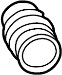 View 17882AA010 Engine Air Intake Hose Full-Sized Product Image