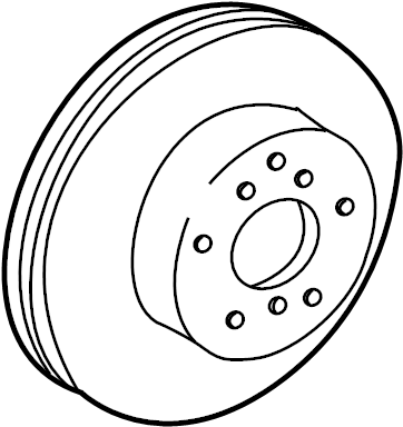 View 4351206040 Disc Brake Rotor (Front) Full-Sized Product Image