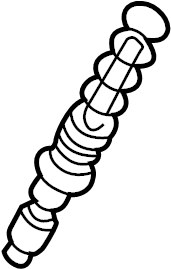 View 4420133211 Rack And Pinion Steering Pinion Shaft Full-Sized Product Image