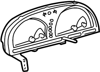 View 8380006B70 Instrument Cluster Full-Sized Product Image