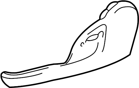 View 7181212370E0 Seat Trim Panel (Front, Lower) Full-Sized Product Image