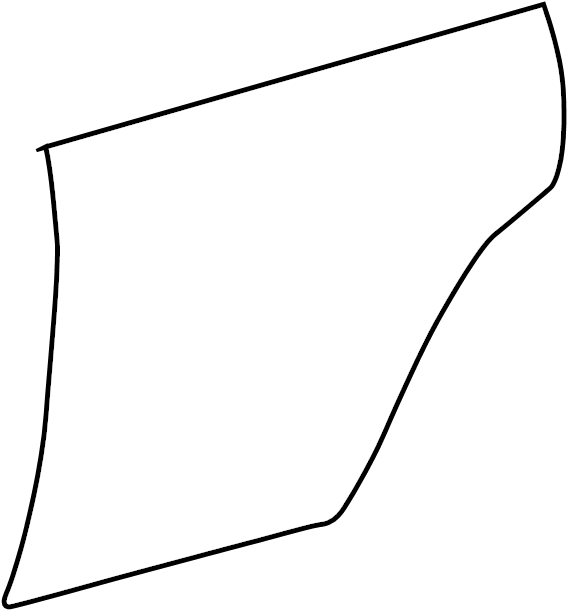 View 67113AA020 Door Outer Panel (Rear) Full-Sized Product Image