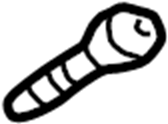 View 90159A0018 Door Interior Trim Panel Screw Full-Sized Product Image