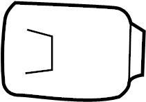View 6248733010A1 Quarter Panel Trim Cap (Rear, Upper, Lower) Full-Sized Product Image